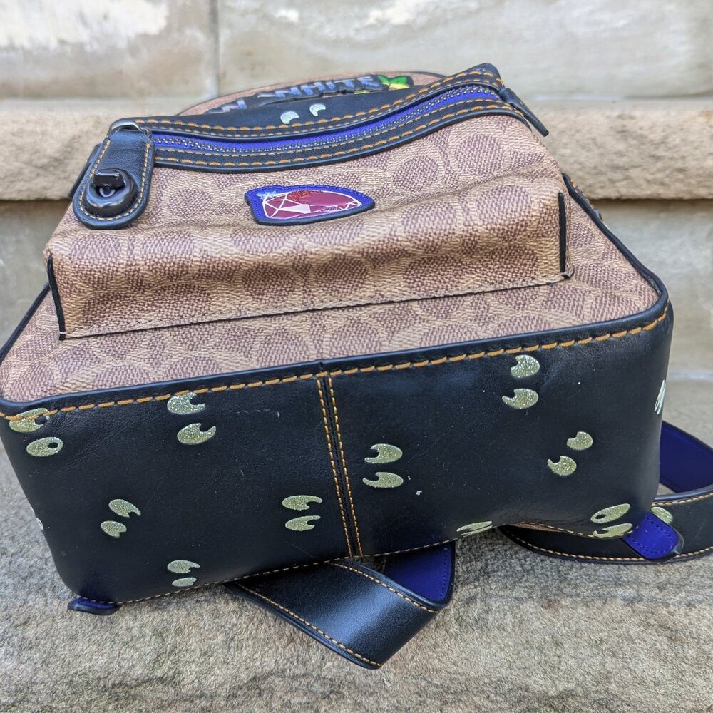 Coach X Disney - Snow White Leather Dark Fairytale Backpack *HTF* - Picture 3 of 10